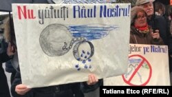 Protest la Chișinău, împotriva planurilor Ucrainei privind construcția unor hidrocentrale pe Nistru