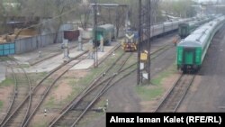 Железнодорожный вокзал Бишкек-2.