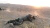 Afghan National Army (ANA) Soldiers during a military operation in Faryab province, June 2015.