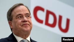 Lider nemačke Hrišćansko-demokratske unije (CDU) Armin Lašet (Laschet) i kandidat za kancelara