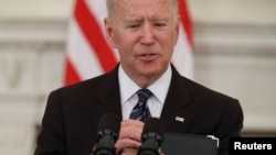 Претседателот на САД, Џо Бајден 