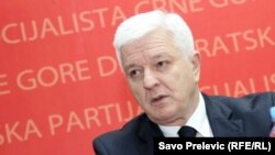 Duško Marković, potpredsjednik DPS i potpredsjednik aktulene Vlade, kojeg je vladajuća stranka predložila za mandatara