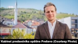 Kryetari tashmë i shkarkuar i Preshevës, Shqiprim Arifi. Fotografi nga arkivi.