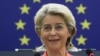 Ursula von der Leyen, az Európai Bizottság elnöke Strasbourgban 2021. szeptember 15-én