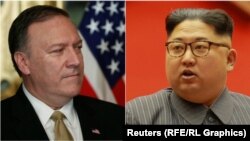 Mike Pompeo i Kim Jong-un