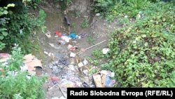 Smeće pored jednog od izvora vode kod Berana, foto iz arhive