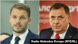 Draško Stanivuković i Milorad Dodik