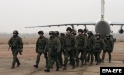 ოდკბ-ს ჯარები ყაზახეთში. 2022 წ. 8 იანვარი