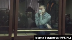 Бывший глава Следственного комитета по Кузбассу Сергей Калинкин в зале суда