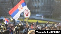 Reținerea lui Djokovic a dus chiar și la proteste în țara sa natală, Serbia.