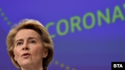 Predsednica Evropske komisije Ursula fon der Lajen