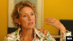 Холандската амбасадорка во Македонија Симоне Филипини 