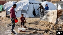 Prizor iz kampa za raseljene u gradu Gaza, 11. decembar 2024. 