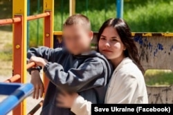 Ксения Колдин с братом