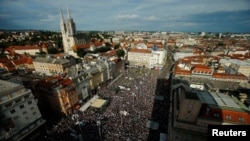 Protest u Zagrebu