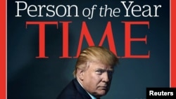 Donald Trump na naslovnici TIME-a 2016., kao ličnost godine u izboru poznatog magazina