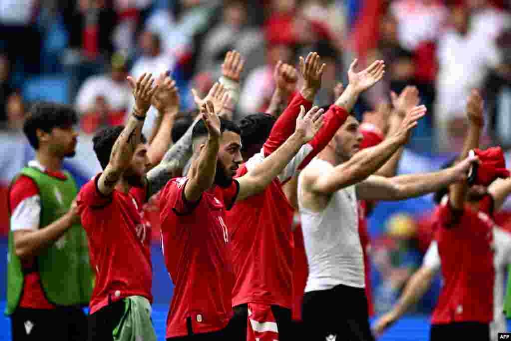 Благодаря ничье сборная Грузии впервые в истории завоевала очко в финальной стадии чемпионата Европы