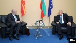 Владо Бучковски и Бојко Борисов во Софија, 10 декември 2020