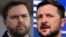 Američki potpredsjednik J. D. Vance (lijevo) i ukrajinski predsjednik Volodimir Zelenski (fotoarhiv)