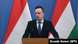 Ministri i Jashtëm i Hungarisë, Peter Szijjarto. 