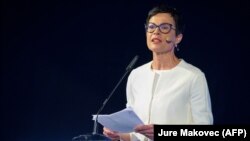 Кандидатката за еврокомесар за проширување Марта Кос