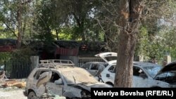 УКРАИНА -- Последиците од рускиот напад врз болница во Камјанск, Дњепропетровска област, 29 јули 2025 година.