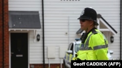 Policija u Amesburyju na jugu Velike Britanije