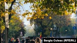 Primul tur al alegerilor prezidențiale la Parma, Italia, 1 noiembrie 2020.