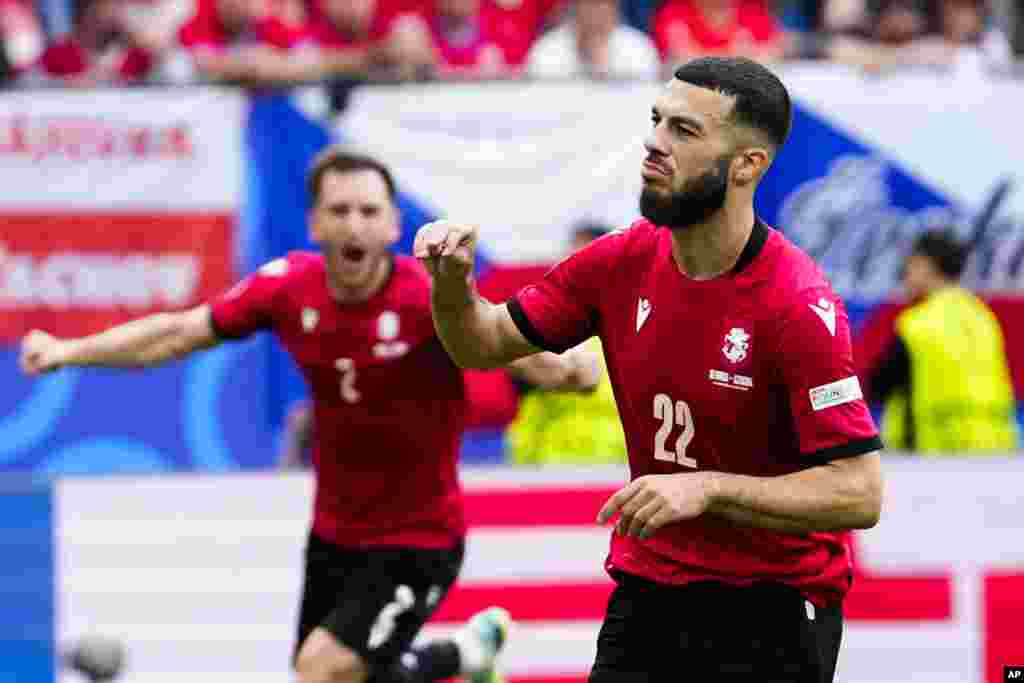 Для Микаутадзе это второй гол на чемпионате Европы