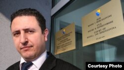 Boris Grubeshiq, zëdhënës i Zyrës së Prokurorit në Bosnje-Hercegovinë.