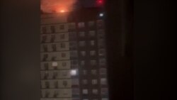 Witness Captures Drone Attacks On Moscow