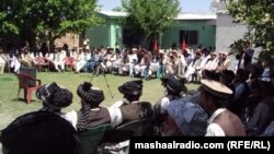 A tribal jirga in the southeastern Afghan province of Khost. (file photo) 