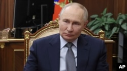 Ruski predsjednik Vladimir Putin u Kremlju u Moskvi, 31. marta