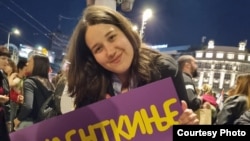 Studentkinja Isidora Majkić: "Ljudi žele da se identifikuju sa studentskim pokretom".