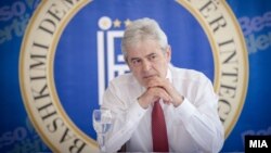 Претседателот на ДУИ Али Ахмети