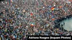 O bună parte dintre protestatarii aflați în piață în data de 10 august erau din Diaspora.