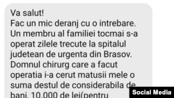 Mesajul primit de Marian Godină de la ruda pacientei care l-a denunțat ăe medic