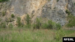 Mesto gde je pronađena grobnica