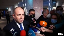 Бугарскиот претседател Румен Радев 