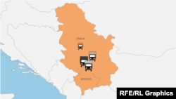 Pad izvoza Srbije na Kosovo