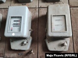 Një njehsor i energjisë elektrike në Mitrovicën e Veriut më 9 shkurt 2022.