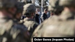 Романија- Генералниот секретар на НАТО, Јенс Столтенберг и романскиот претседател, Клаус Јоханис