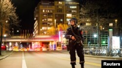 Норвезький поліцейський на місці інциденту, фото ілюстративне