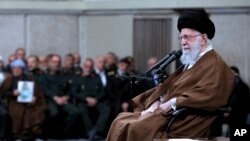 Lideri suprem i Iranit, Ayatollah Ali Khamenei.