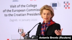 Predsednica Evropske komisije Ursula von der Leyen