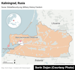 Regiunea Kaliningrad, Rusisa