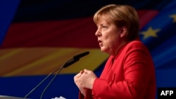 Angela Merkel na Kongresu CDU u Essenu 