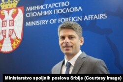 Arno Gujon kao direktor Uprave za saradnju sa dijasporom, 2020 godine.