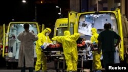 Portugalia, pacienți cu Covid-19, transferați de la Lisabona în insula Madeira, 29 ianuarie 2021.