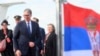 Presidenti i Serbisë, Aleksandar Vuçiq, mbërrin në Moskë më 7 maj, në prag të shënimit të Ditës së Fitores në Luftën e Dytë Botërore.